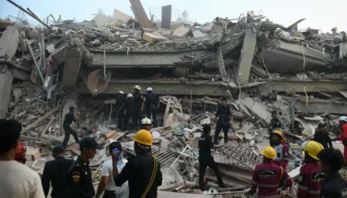 Aftershocks continue to rattle Mandalay in Myanmar