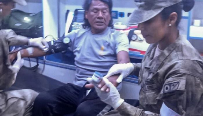Peruvian fisherman saved after three months stranded at sea