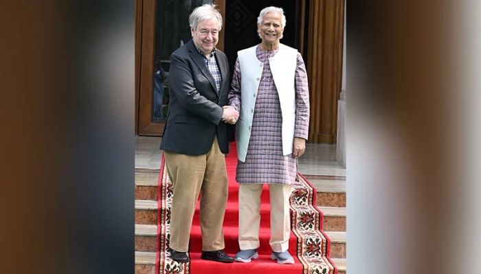 UN Chief backs Bangladesh reforms, voices concern over Rohingya aid cuts