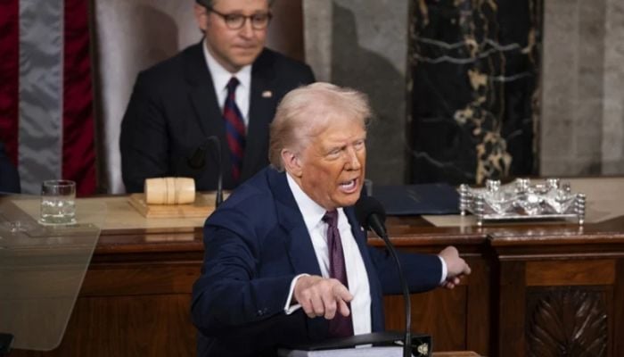 Trump gives longest US presidential speech to Congress