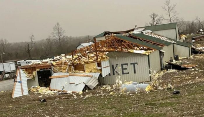 At least 34 dead as tornadoes tear through southern US
