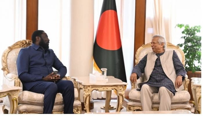 Gambian FM calls on CA Yunus, discusses ICJ case against Myanmar