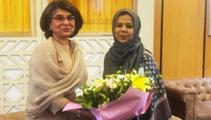 Pakistan's foreign secretary arrives for FOC