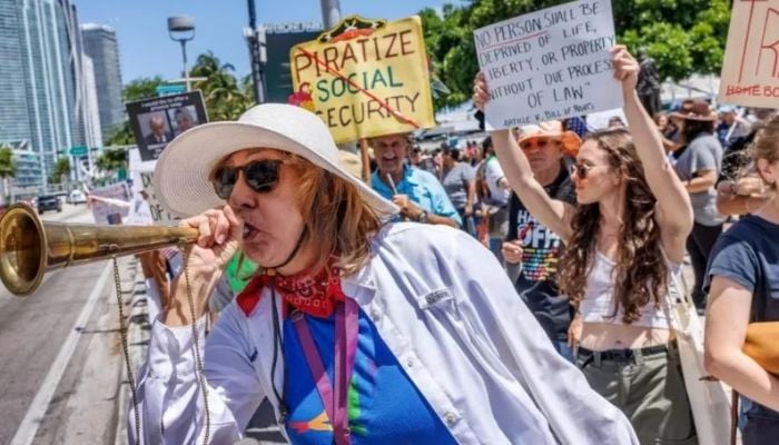 Thousands join anti-Trump protests across US