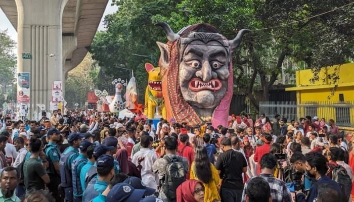 Anondo Shobhajatra celebrates Bangla New Year 