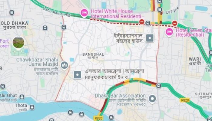 Furniture shop fire at Bangshal under control, 18 rescued