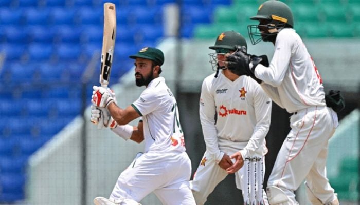 Shadman's ton gives Bangladesh lead in 2nd Zimbabwe Test