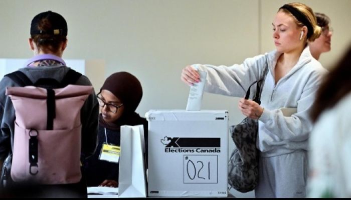 Early results suggest tight race in pivotal Canadian election