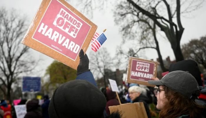 Harvard University sues Trump administration over funding freeze