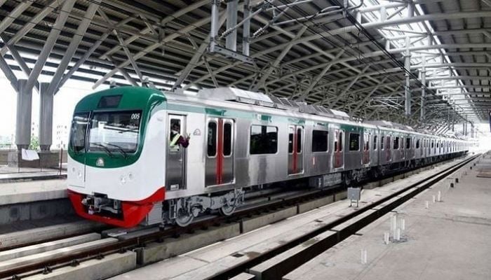 50 percent construction work of Motijheel-Kamalapur metro rail completed