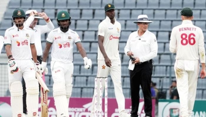 Muzarabani takes six as Bangladesh set Zimbabwe 174 to win