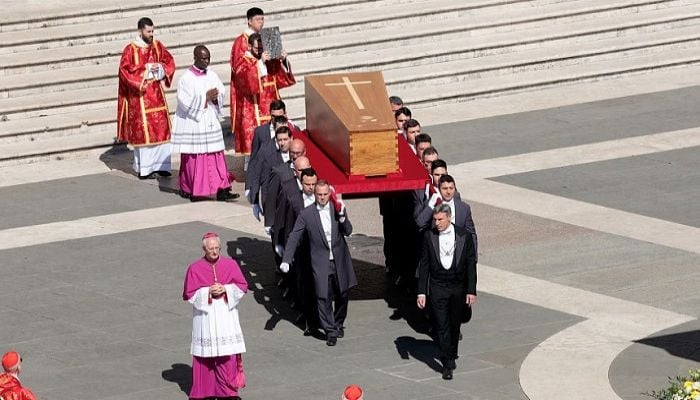 Funeral of Pope Francis begins at Vatican