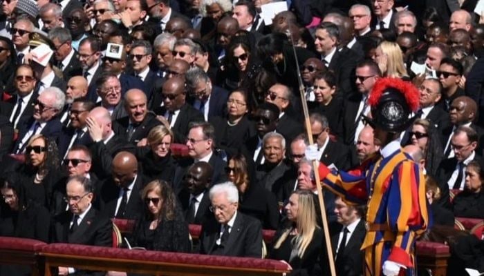 CA joins funeral mass of Pope Francis