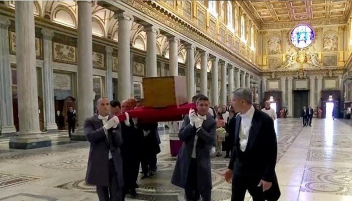 Pope Francis laid to rest after funeral brings 400,000 mourners