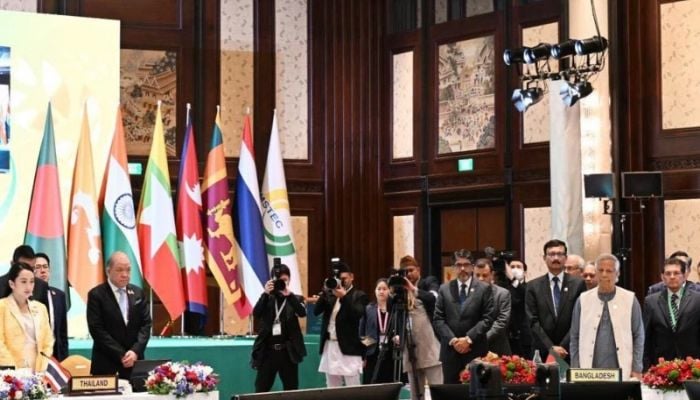 CA, other BIMSTEC leaders observe 1-minute silence for quake victims