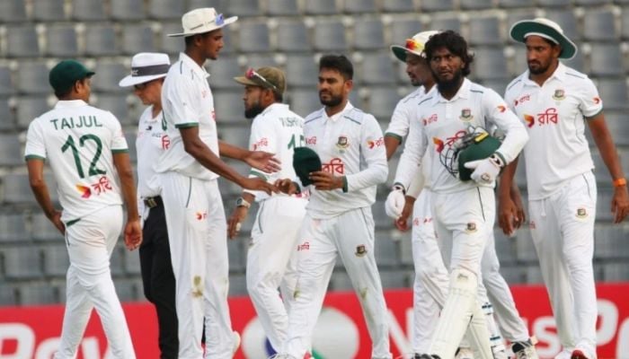 Rain delays match in Sylhet