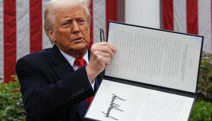 Trump confirms 104% tariffs on Chinese goods as part of unfolding global trade war