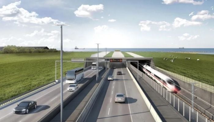 The record-breaking tunnel being built from Denmark to Germany