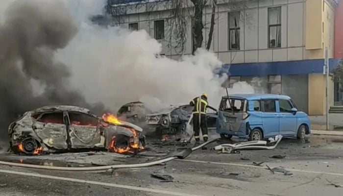 Drone strike on Ukraine bus kills at least nine