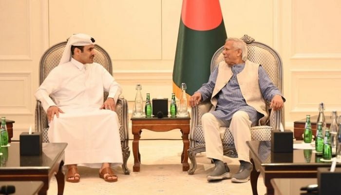 Qatar State Minister for Energy meets Chief Adviser