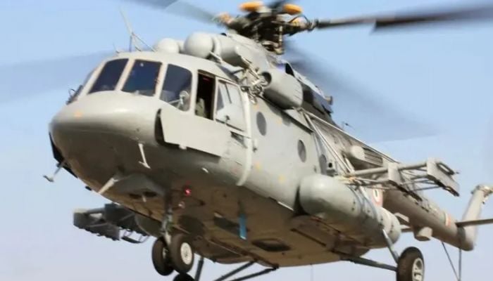 Six killed in Sri Lanka air force helicopter crash