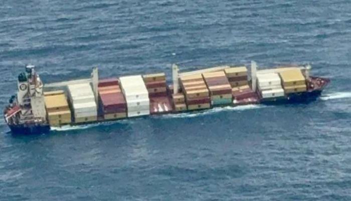 India state on alert after ship carrying hazardous cargo capsizes