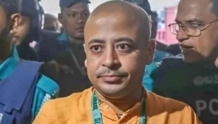 Chinmoy Das shown arrested in 4 more cases in Ctg following court order   