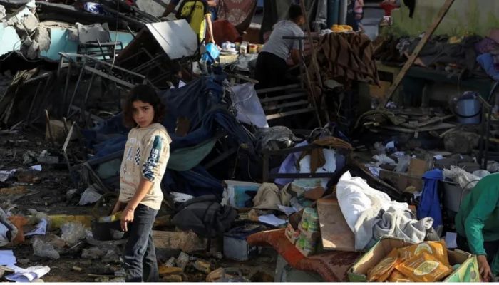 Israeli strikes across Gaza kill 54, officials say