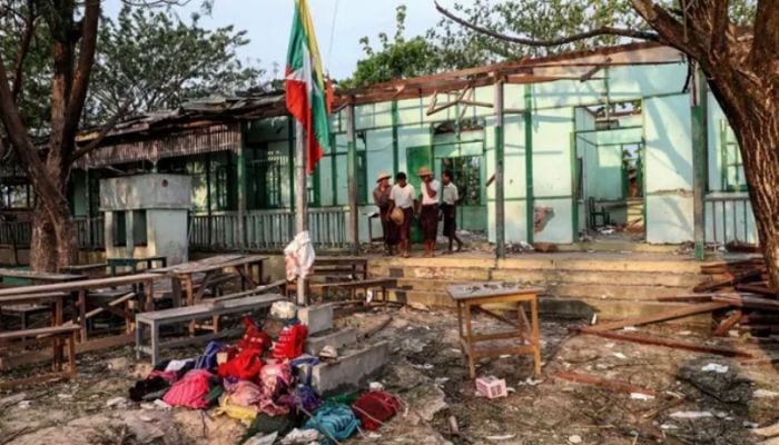 Myanmar junta airstrike kills 22 at school