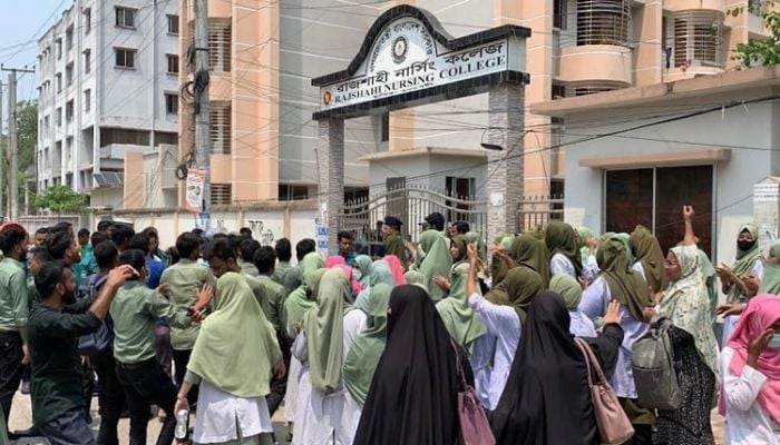 Rajshahi Nursing College closed sine die    