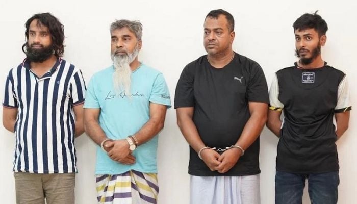 Subrata Bain, Molla Masud, 2 others remanded in arms case