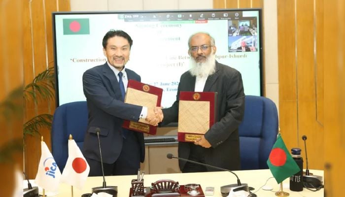 Dhaka, Tokyo ink deal to develop rail communication 