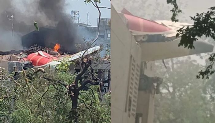 Indian flight crashes with 242 on board