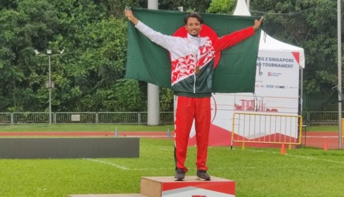 Alif wins gold in Asia Cup Archery