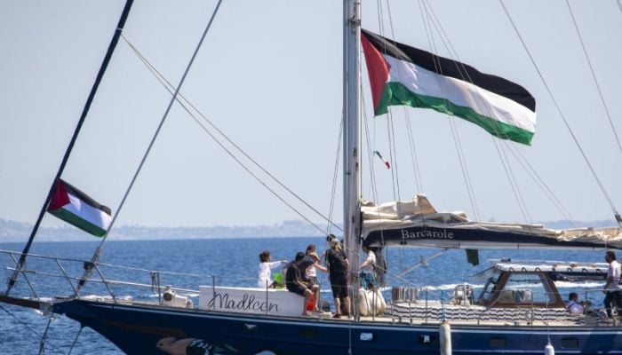 Activist aid ship nears Gaza after reaching Egypt coast