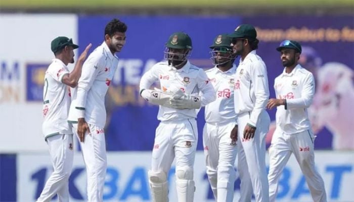 Nayeem claims fifer as Sri Lanka bowled out for 485
