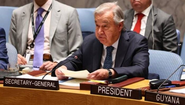 UN chief warns of cycle of retaliation after US bombs Iran