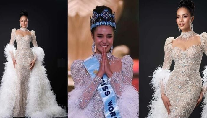 Miss Thailand Opal Suchata crowned Miss World 2025 in Hyderabad