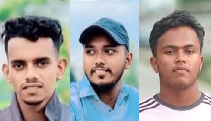 Bus-motorcycle collision killed 3 friends in Narsingdi