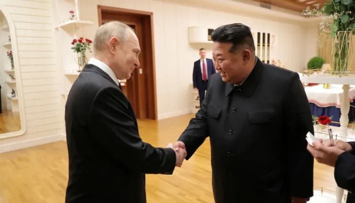 North Korea will always stand with Russia, Kim Jong Un tells Putin