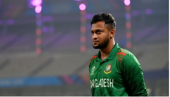 Travel ban imposed on Shakib Al Hasan, 14 others