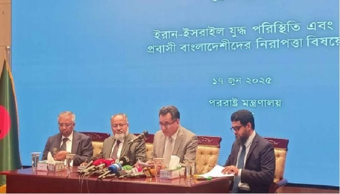 Bangladeshis in Tehran at risk, relocation begins: Foreign Secretary