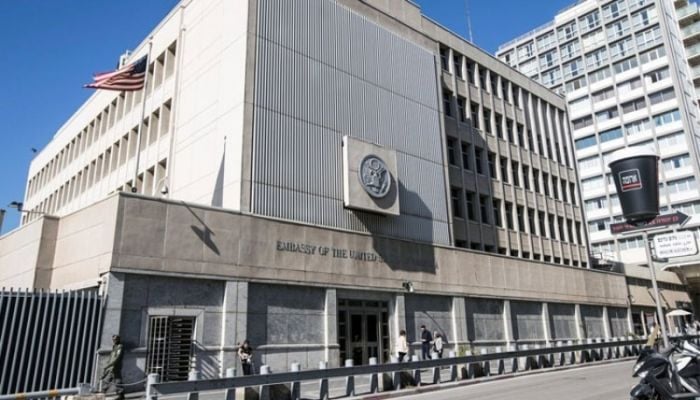 US envoy says Tel Aviv embassy building damaged by Iran strike