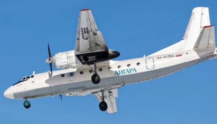 Wreckage found after plane carrying 49 people goes down in Russia
