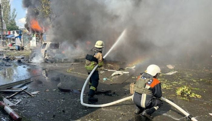 Ukrainian drone attack on Russian city wounds 16