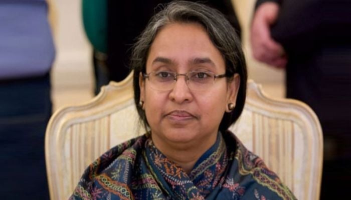Dipu Moni shown arrested in graft case