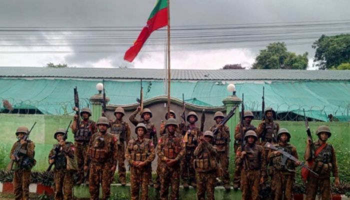 Myanmar military claims recapture of strategic town from rebel force