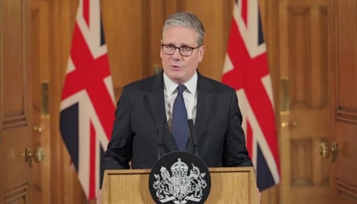 UK to recognise Palestinian state unless Israel meets conditions