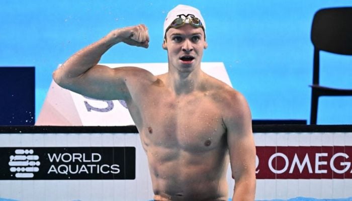 Marchand smashes long-standing 200m medley world record