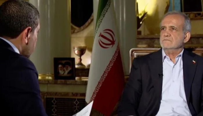 Iran ready for war with Israel: Pezeshkian